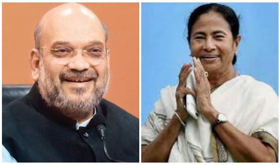mamata banerjee and amit shah