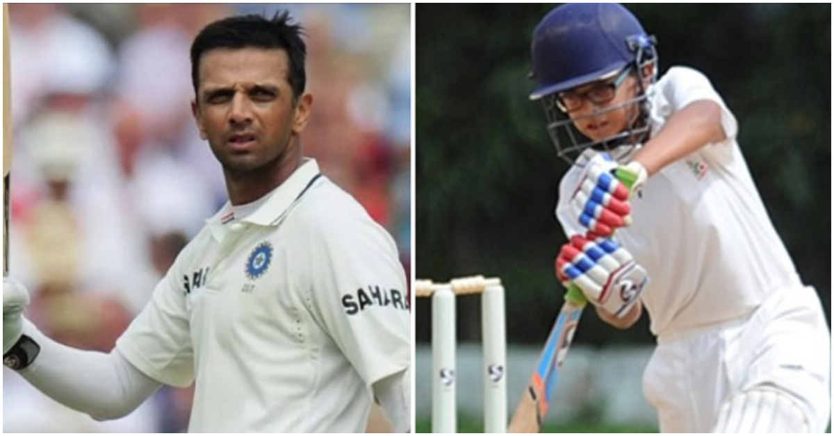 rahul dravid and samit dravid