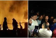 গ্যাস সিলিন্ডার ফেটে ভয়াবহ অগ্নিকাণ্ড: নৈহাটিতে ভষ্মীভূত অন্তত সাতটি বাড়ি