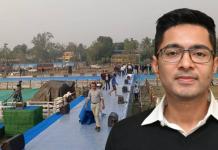 আজ বারুইপুরে অভিষেকের সভায় ক্রস র্যাম্প স্টাইলে তৈরি মঞ্চ, জনপ্লাবনের সম্ভাবনায় সতর্ক প্রশাসন