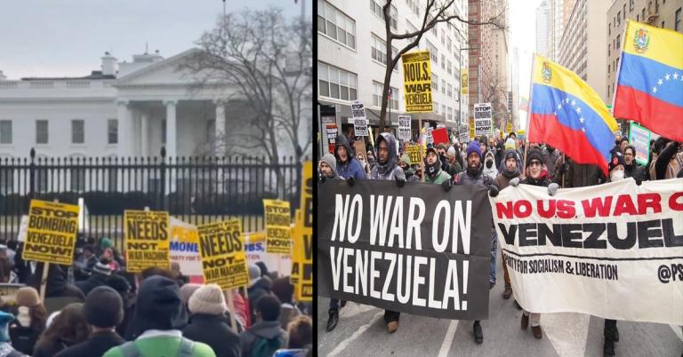 যুদ্ধবাজ চরিত্রে শুধু ট্রাম্পের লাভ: প্রতিবাদে শতাধিক শহরে পথে মার্কিন নাগরিকরা