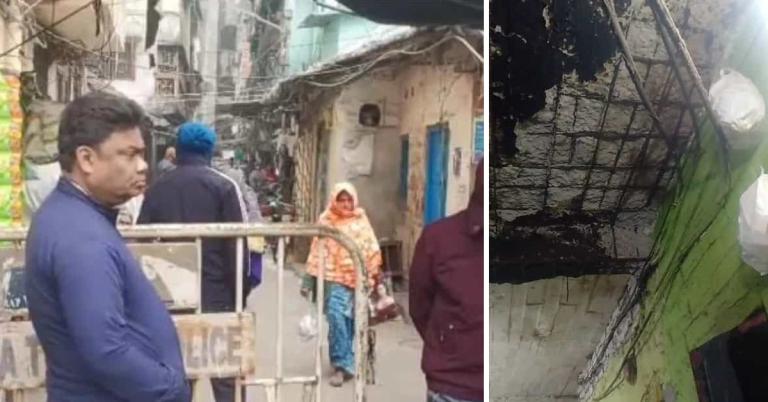 পার্ক সার্কাসে বাড়ির চাঙড় খসে মৃত প্রৌঢ়া, আহত শিশু-সহ ৩