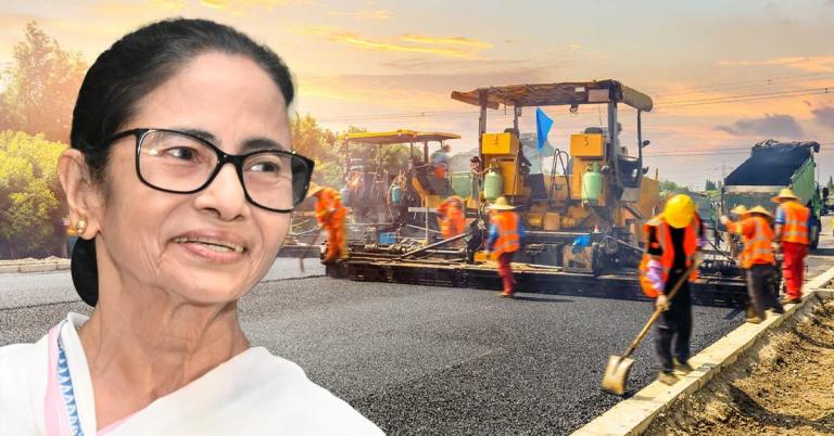 প্রথমবার KMDA-র তত্ত্বাবধানে শহরাঞ্চলে পথশ্রী–রাস্তাশ্রী প্রকল্পে ৫ হাজারের বেশি রাস্তা