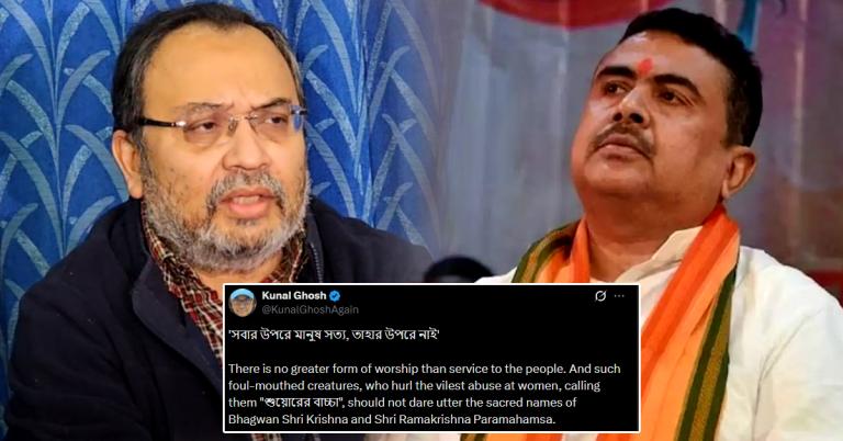 শালীনতা বিসর্জন! বিরোধী দলনেতাকে কড়া আক্রমণ কুণালের