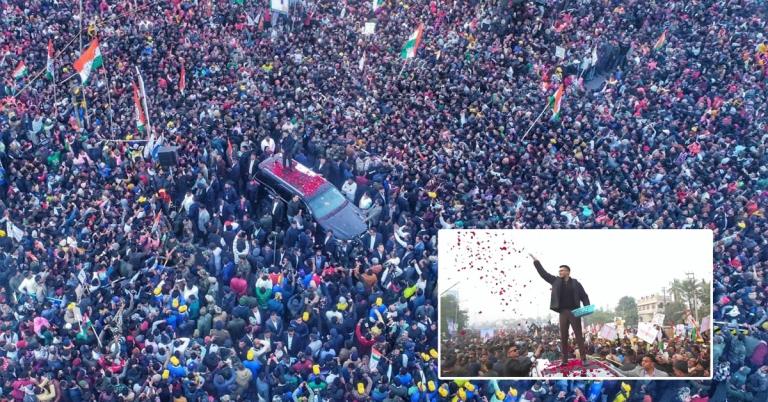 দুই দিনাজপুর মিলে ১৫: ইটাহারের রোড শো-এ জনসমুদ্রে ভেসে টার্গেট বেঁধে দিলেন অভিষেক