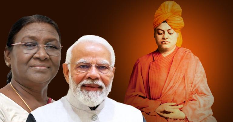 স্বামী বিবেকানন্দের জন্মদিবসে শ্রদ্ধা জ্ঞাপন রাষ্ট্রপতি ও প্রধানমন্ত্রীর