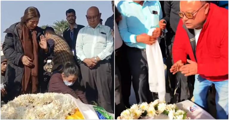 চেনা গানেই বাবাকে শেষ ডাক আরিয়ার! বাগডোগরায় চোখের জলে বিদায় প্রশান্তকে
