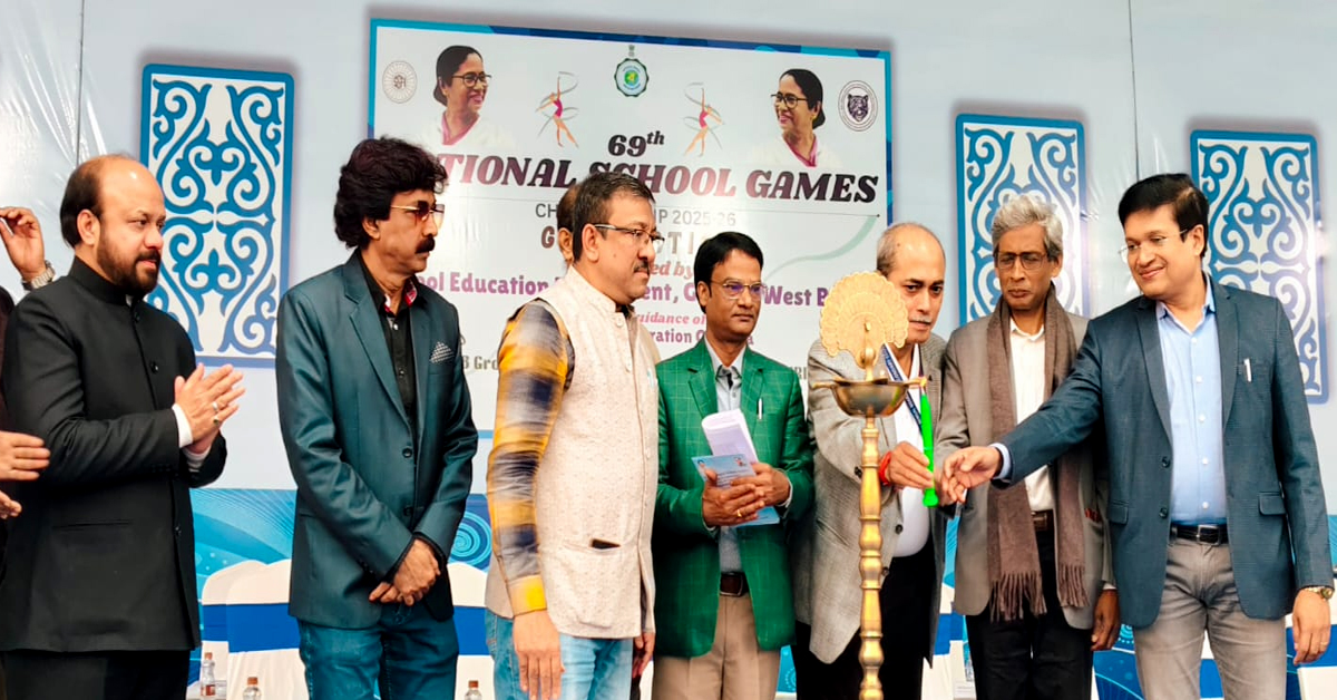 সল্টলেকে জাতীয় স্কুল জিমন্যাস্টিকসের সূচনা, বাংলা থেকে প্রতিযোগী ৫৬