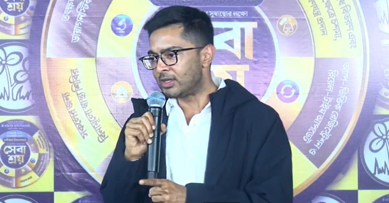 খসড়া তালিকা প্রকাশ না করলে গণ-আন্দোলন বাংলা থেকে দিল্লি: নন্দীগ্রামে হুঙ্কার অভিষেকের