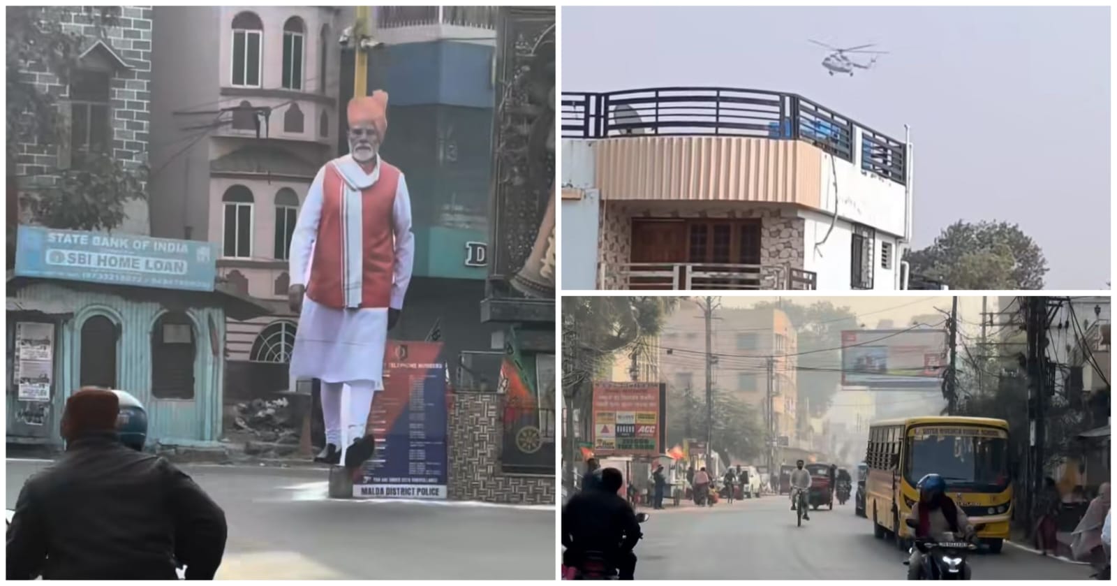 মোদির সফরে বদলে গেল মালদহ টাউন স্টেশন! নিরাপত্তার চাপে প্রশ্নের মুখে জীবিকা