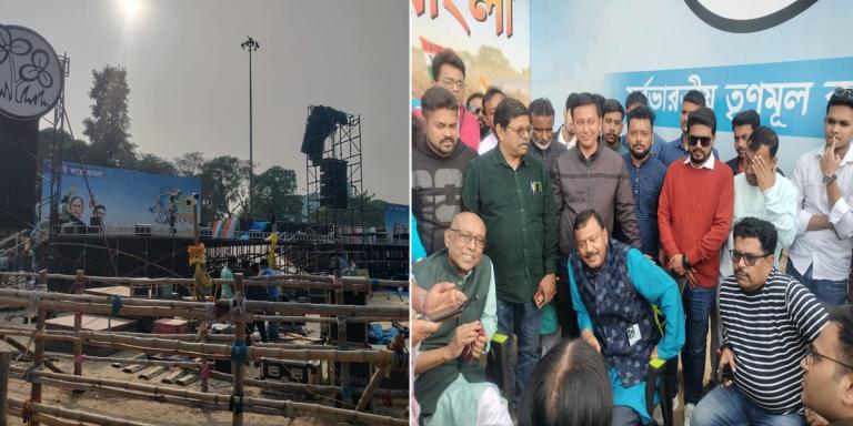 সোমে বারাসাতে ‘রণ সংকল্প সভা’, স্বজনহারাদের কথা শুনবেন অভিষেক