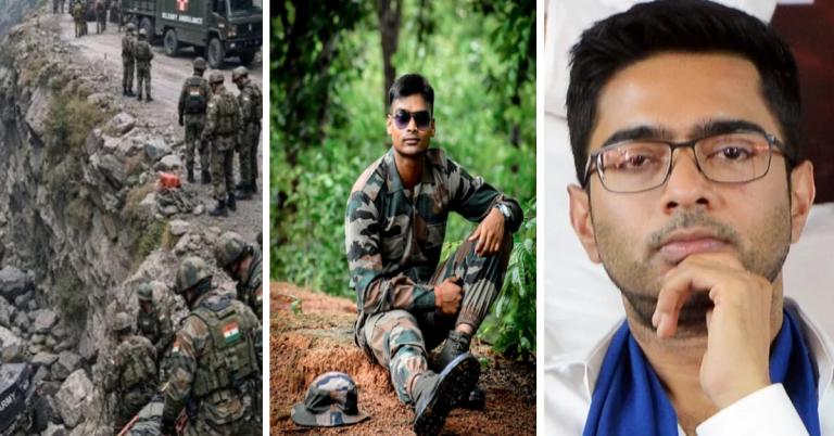 ‘বীর শহিদ অমর রহে’! সমীরণ সিংকে শ্রদ্ধা জানালেন অভিষেক