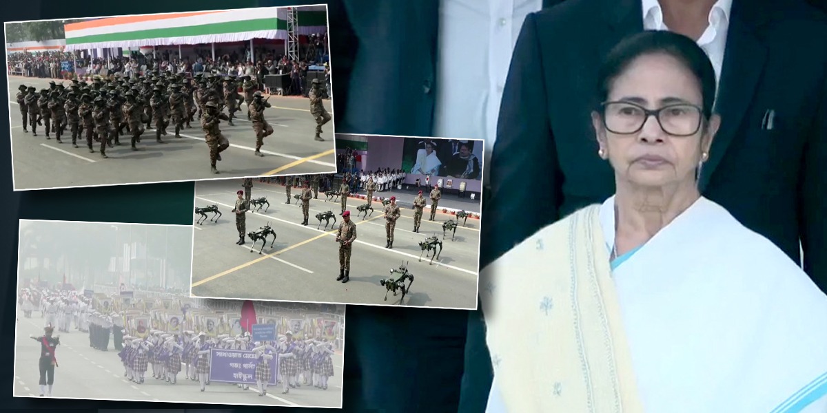 রোবোটিক মিউল, রাইনো বাহিনী: প্রজাতন্ত্র দিবসের অভিবাদন গ্রহণ রাজ্যপাল, মুখ্যমন্ত্রীর