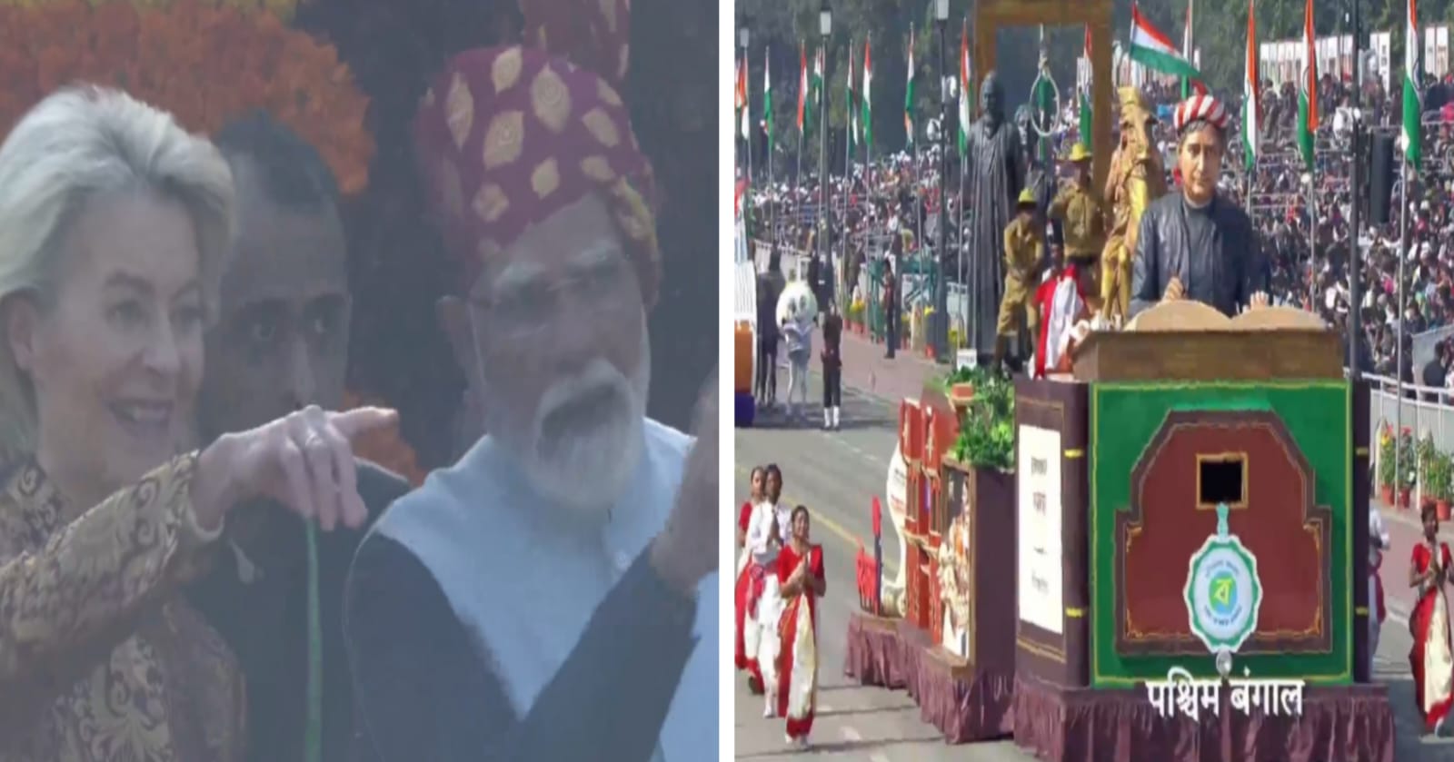'মান্তাগিনি': কর্তব্যপথের কুচকাওয়াজে মাতঙ্গিনীর নাম-বিকৃতি! তীব্র নিন্দা তৃণমূলের