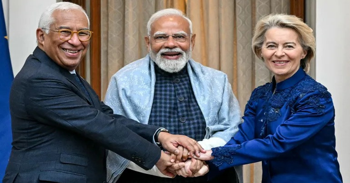 মার্কিন শুল্ক নীতিকে ঠাণ্ডা ঘরে: ইউরোপীয় ইউনিয়ন-ভারত বাণিজ্য চুক্তিতে খুলছে লাভের দরজা