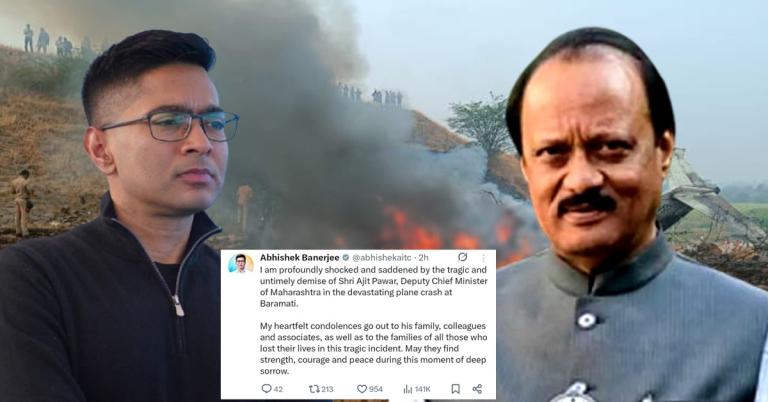 অজিত পাওয়ারের মৃত্যুতে গভীর শোকপ্রকাশ অভিষেকের, পরিবারের প্রতি সমবেদনা