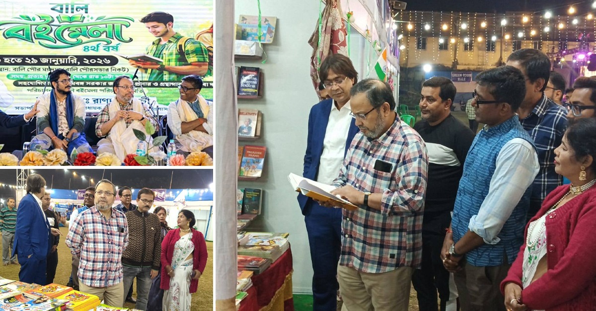 বইমেলা প্রাঙ্গণে কুণাল-রানা-দেবাংশু, উপচে পড়া ভিড় বালিতে