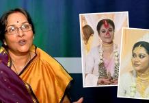 সাদা পোশাকে বিয়ের সাজে ট্রোলড বঙ্গললনা, হিন্দু রীতির প্রসঙ্গ তুললেন মমতাশংকর