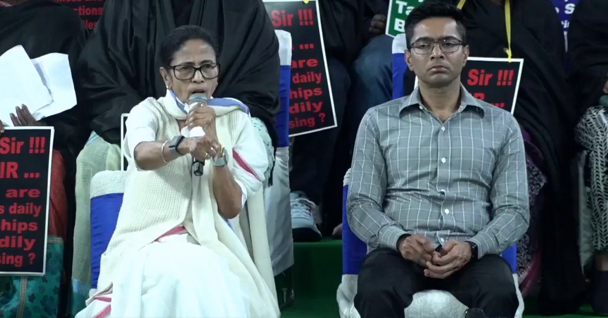 বাংলায় সুপার ইমার্জেন্সি চলছে, সাহস থাকলে রাজনৈতিক-গণতান্ত্রিক লড়াই করুন: দিল্লিতে চ্যালেঞ্জ মমতার