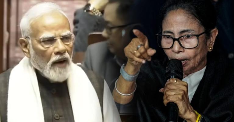 “বাংলায় অনুপ্রবেশকারীদের বাঁচানোর চেষ্টা!” রাজ্যসভায় মোদির ভাষণের পাল্টা ধুয়ে দিল তৃণমূল 