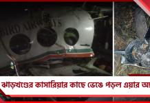 ঝাড়খণ্ডের কাসারিয়ার কাছে ভেঙে পড়ল এয়ার অ্যাম্বুলেন্স: ৭ জনের মৃত্যুর আশঙ্কা