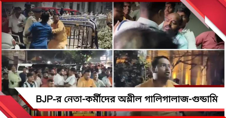 সিইও দফতরে ধুন্ধুমার! বিজেপির ‘লুম্পেন’দের তাণ্ডবের অভিযোগে সরব তৃণমূল