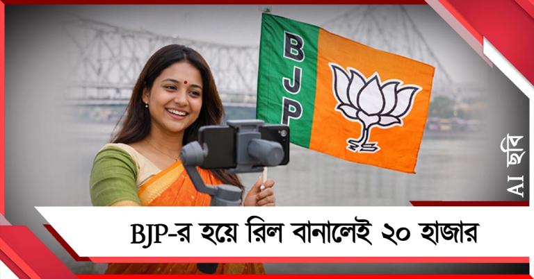 ভোটে পরাজয় নিশ্চিত জেনেই নয়া ফন্দি! BJP-র হয়ে রিল বানালেই ২০ হাজার