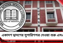 মুখে হাসি চাকরিপ্রার্থীদের, একাদশ-দ্বাদশে সুপারিশপত্র দেওয়া শুরু করল এসএসসি