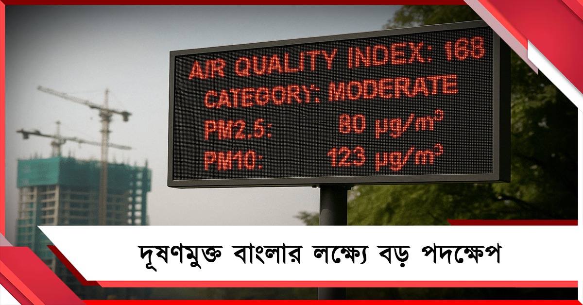 দূষণমুক্ত বাংলার লক্ষ্যে বড় পদক্ষেপ, জেলায় জেলায় বাতাসের হাল মাপবে পর্ষদ 