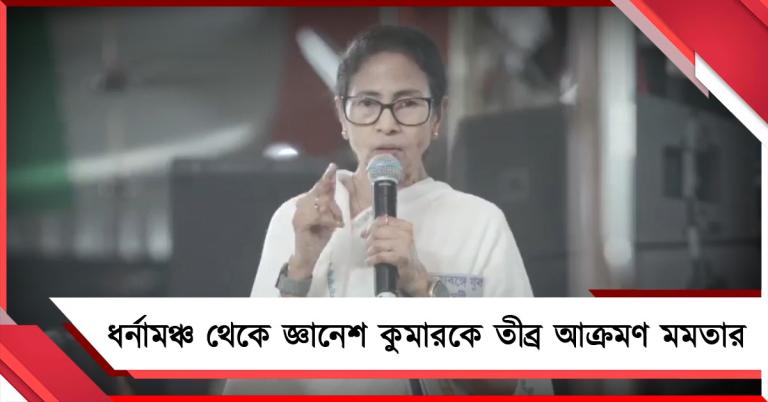 সাহস ভালো, দুঃসাহস নয়: ধর্নামঞ্চ থেকে জ্ঞানেশ কুমারকে নিশানা মমতার, ইভিএম-এ কারচুপি বিস্ফোরক অভিযোগ