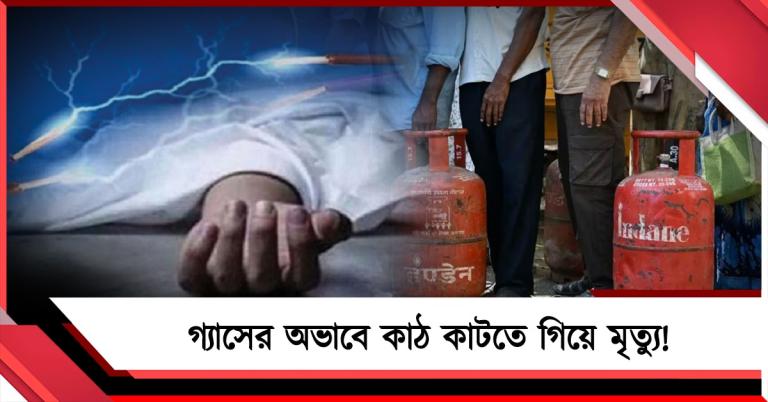 গ্যাস সংকটের বলি! কাঠ কাটতে গিয়ে বিদ্যুৎস্পৃষ্ট হয়ে মৃত্যু বৃদ্ধের