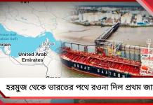 হরমুজ থেকে ভারতের দিকে রওনা দিল জাহাজ: আসছে এলপিজি ট্যাঙ্ক