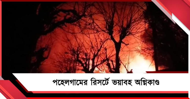 পহেলগামের রিসর্টে ভয়াবহ অগ্নিকাণ্ড, আতঙ্কিত পর্যটকরা