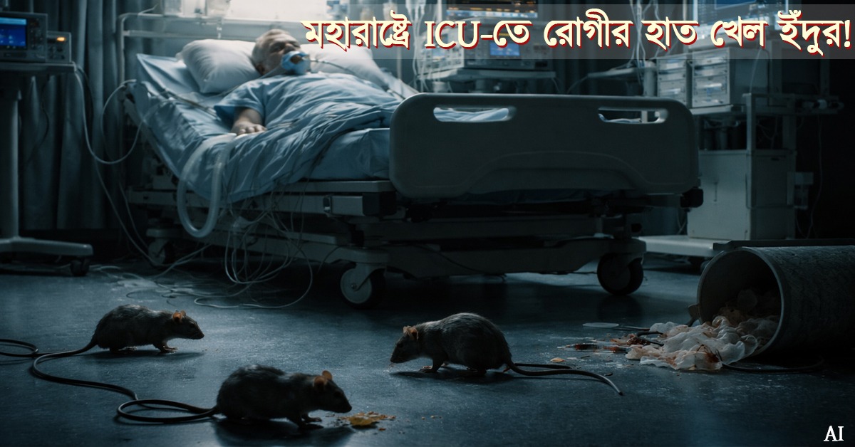 হাসপাতালের ICU-তে ইঁদুর: হাত খেয়ে নেওয়ায় মহারাষ্ট্রে রোগীর মৃত্যু