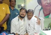 অভিমান ভুলে আশীর্বাদ, প্রার্থী দেবাংশুকে জয়ের ‘টিপস’ দিলেন অসিত মজুমদার