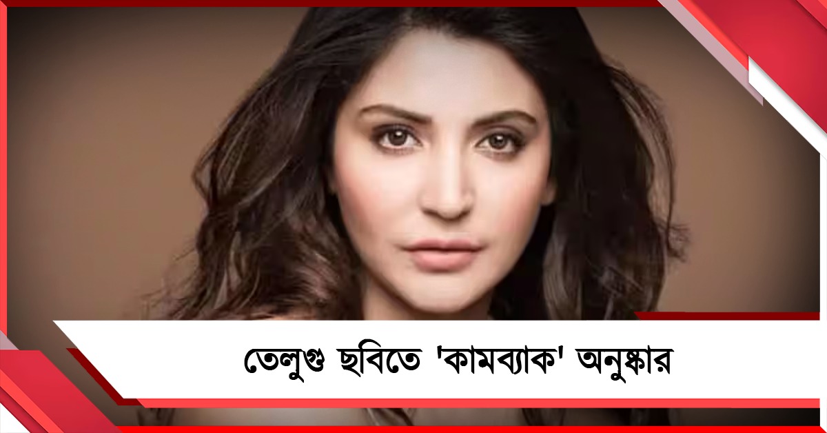 অবশেষে ফিরছেন রুপোলি পর্দায়, তেলুগু ছবিতে 'কামব্যাক' অনুষ্কার