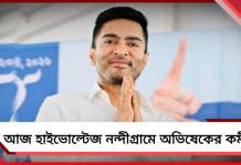 নির্বাচনী প্রচারে আজ নন্দীগ্রামে অভিষেক, জনসভা দাসপুর-কেশিয়াড়িতেও