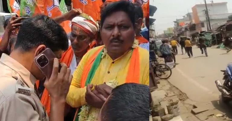 বাসন্তীতে রাজনৈতিক সংঘর্ষে আহত ৮ পুলিশকর্মী, গ্রেফতার ৮