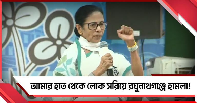 বিজেপি করেছে: রঘুনাথগঞ্জের অশান্তিতে সরাসরি আক্রমণ মমতার