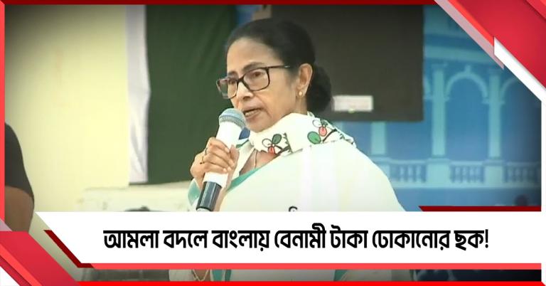 আমলা বদলে বাংলায় বেনামী টাকা ঢোকানোর ছক! কমিশন-বিজেপির বিরুদ্ধে বিস্ফোরক অভিযোগ মমতার