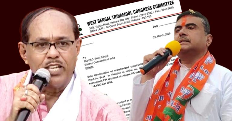 ভবানীপুরে বিজেপি প্রার্থীর ‘বেআইনি’ দলীয় শিবির! কমিশনে নালিশ তৃণমূলের