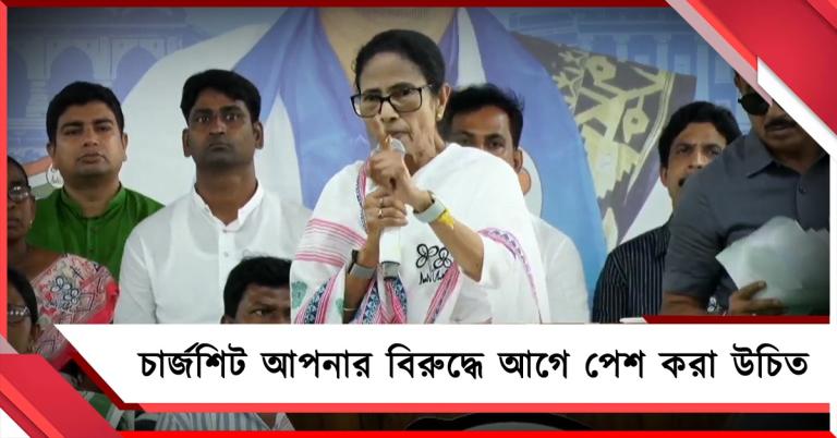 চার্জশিট তো আপনার বিরুদ্ধে পেশ করা উচিত: অমিত শাহকে পাল্টা মমতা