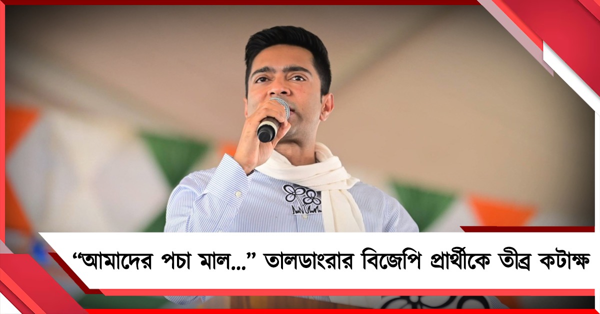 "আমাদের পচা মাল..." তালডাংরার বিজেপি প্রার্থীকে তীব্র কটাক্ষ, দলীয় প্রার্থীর জয়ের বার্তা তৃণমূলের সেনাপতির