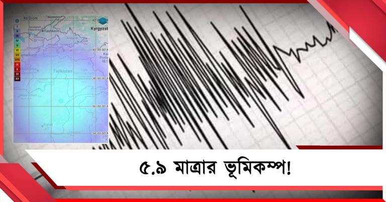 প্রবল ভূমিকম্প আফগানিস্তানে, কম্পন টের পেল কাশ্মীর