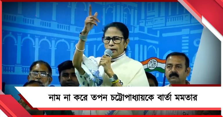 মানুষের কাজ যে করবে সেই প্রার্থী: নাম না করে তপন চট্টোপাধ্যায়কে নিশানা তৃণমূল সুপ্রিমোর