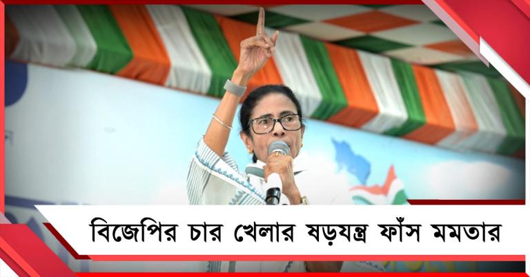 বিজেপির চার খেলার ষড়যন্ত্র ফাঁস করলেন মমতা