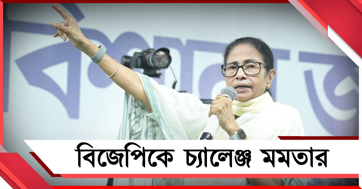 ‘হিম্মত থাকলে ২০২৪-এর তালিকায় ভোট হোক’! দুর্গাপুর থেকে বিজেপিকে সরাসরি চ্যালেঞ্জ মমতার