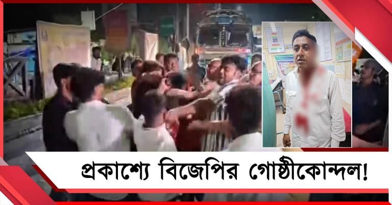 প্রকাশ্যে বিজেপির গোষ্ঠীকোন্দল! দলীয় প্রার্থীর অনুগামীর 'হামলা'য় মাথা ফাটল নেতার