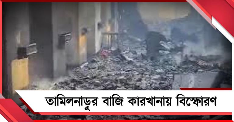 আতশবাজি কারখানায় বিস্ফোরণ: তামিলনাড়ুতে মৃত অন্তত ১৬