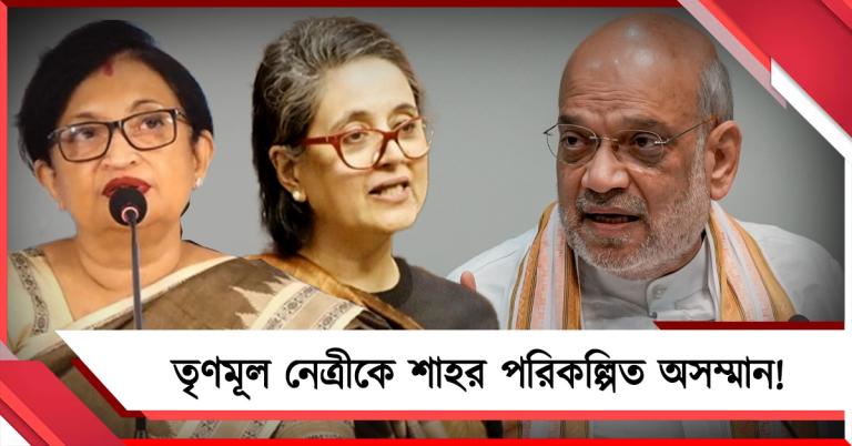 পরিকল্পিত অসম্মান! নেত্রীকে শাহর অবমাননাকর সম্বোধনে সরব তৃণমূল